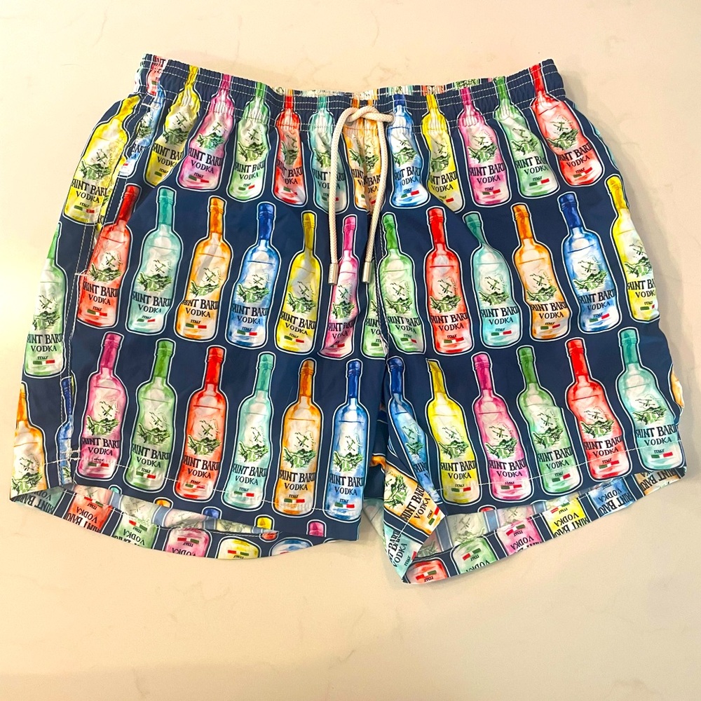 MC2 Saint Barth Mens Lighting Vodka Color Swim Shorts